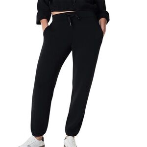 SPANX AirEssentials Very Black Jogger Sweatpants Size 3X